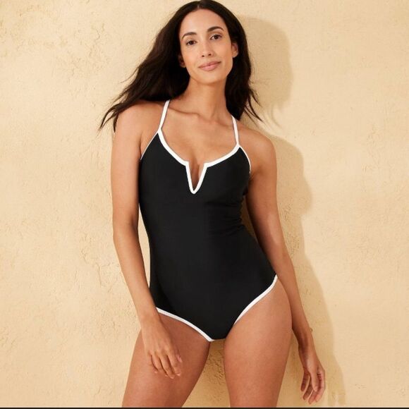 Shade & Shore Contrast V-Wire One Piece New with Tags - Picture 1 of 5